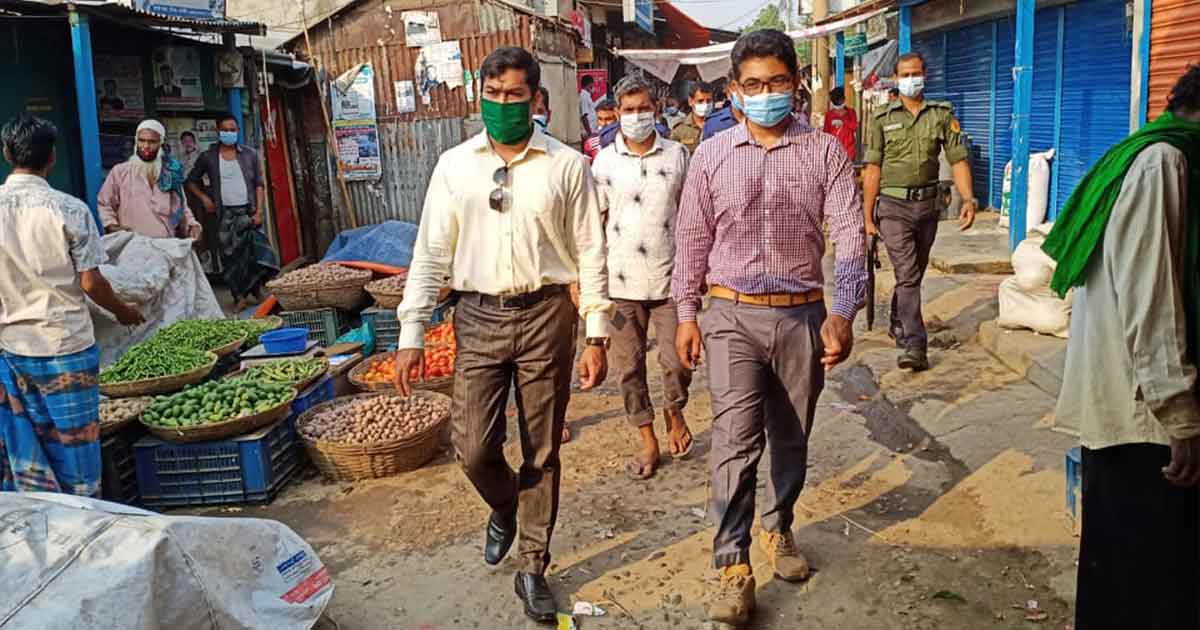 লকডাউনের ৩য় দিনে ৬৪ টি মামলায় ৬৪ জনকে অর্থদন্ড লকডাউনের ৩য় দিনে ৬৪ টি মামলা