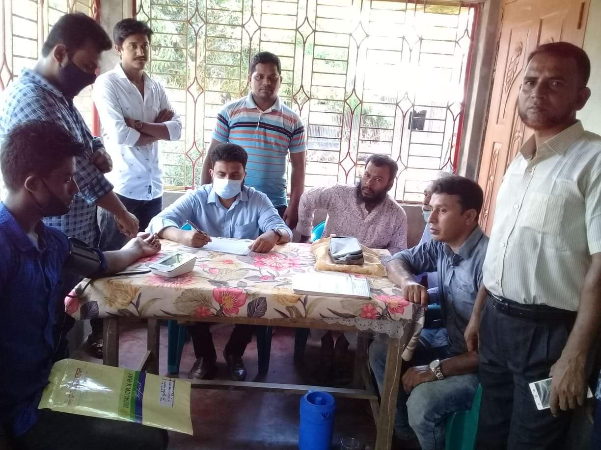 মাধবপুরে কেএমআরটি একতা যুব সংঘের উদ্যোগে ফ্রি মেডিক্যাল ক্যাম্প অনুষ্ঠিত