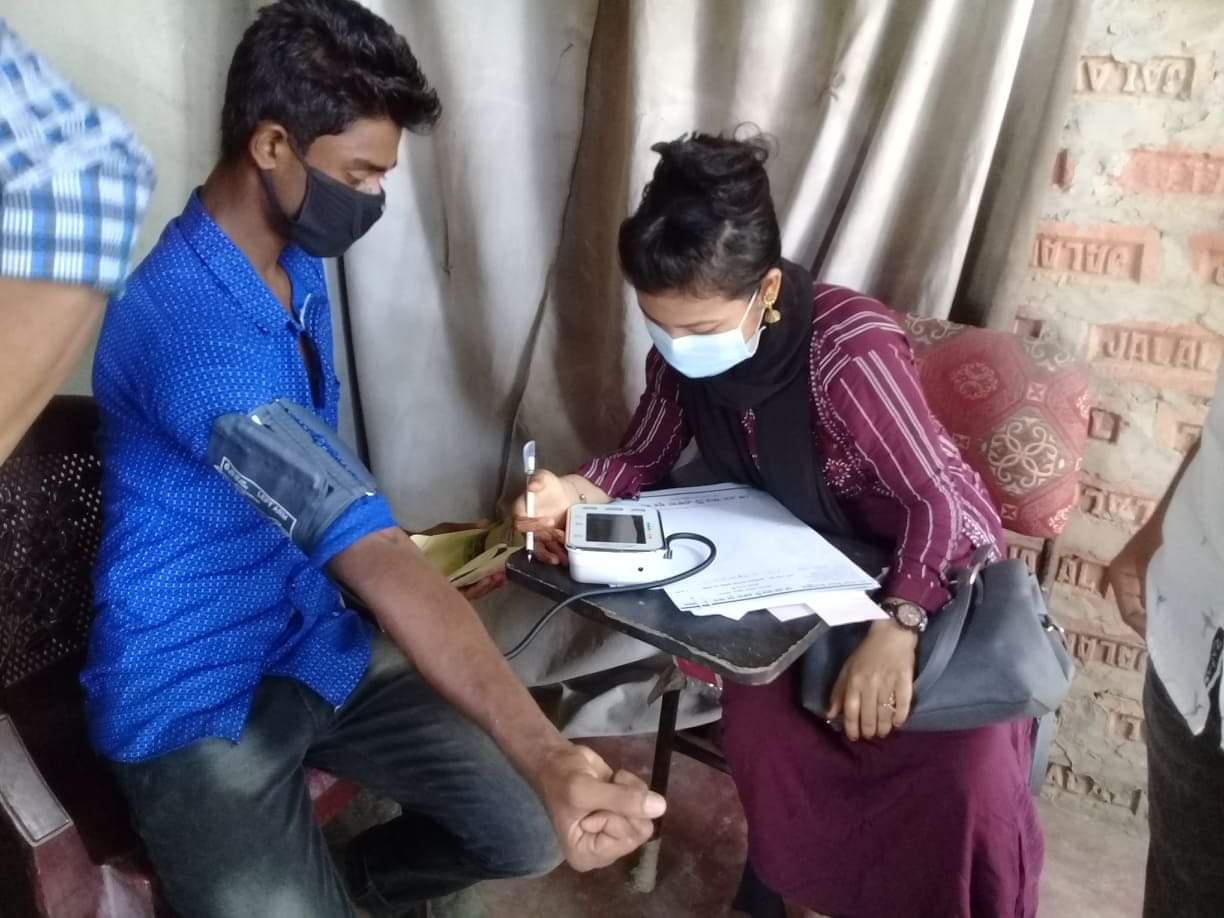 মাধবপুরে কেএমআরটি একতা যুব সংঘের উদ্যোগে ফ্রি মেডিক্যাল ক্যাম্প অনুষ্ঠিত