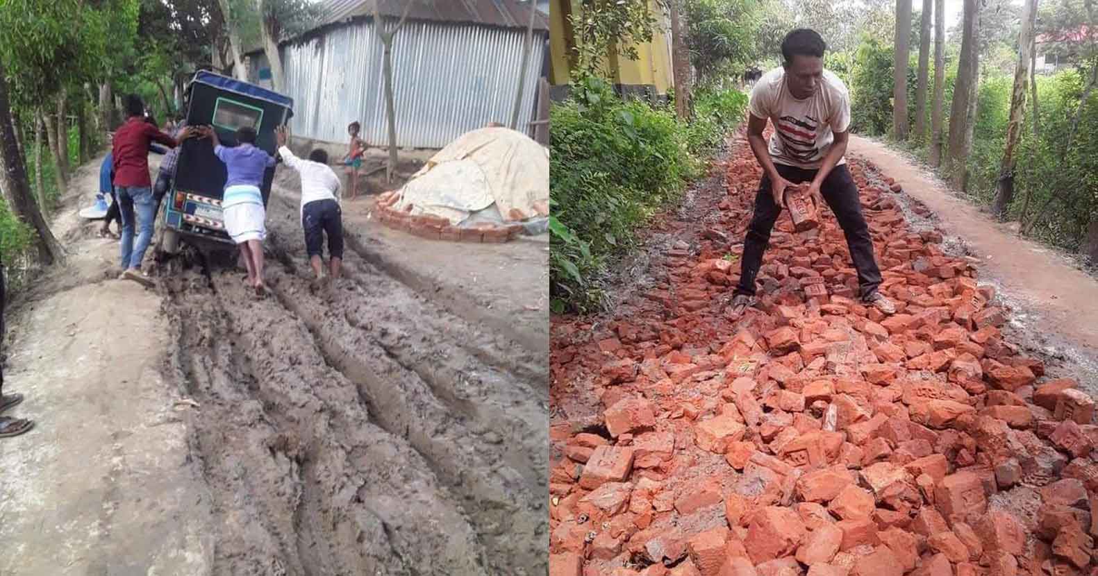 মাধবপুরে গ্রামের রাস্তা মেরামতের জন্য প্রবাসীদের অনুদান মাধবপুরে গ্রামের রাস্তা মেরামতের জন্য প্রবাসীদের অনুদান