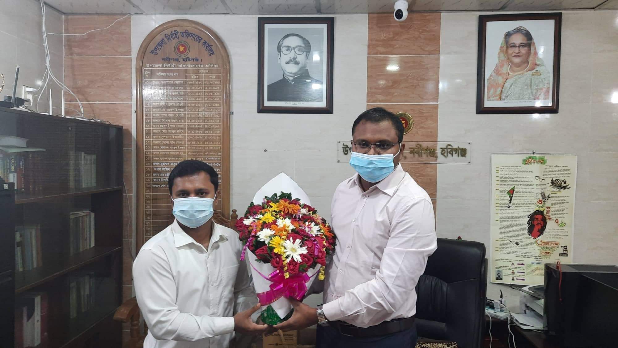 নবীগঞ্জে নয়া এসিল্যান্ডের যোগদান নবীগঞ্জে উপজেলা সহকারী কমিশনার (ভূমি) উত্তম কুমার দাশ