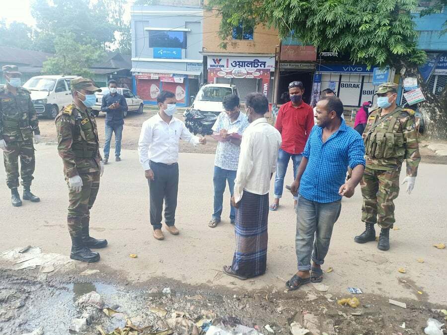 নবীগঞ্জে সরকারি বিধি নিষেধ অমান্য, ২৩ মামলায় ১৪ হাজার ২শ টাকা জরিমানা নবীগঞ্জে সরকারি বিধি নিষেধ অমান্য, ২৩ মামলায় ১৪ হাজার ২শ টাকা জরিমানা