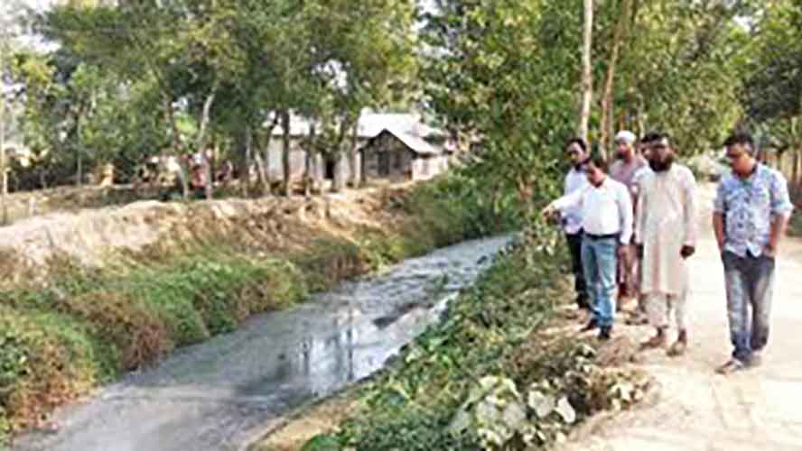 মাধবপুরে শিল্পবর্জ্য দূষণে অতিষ্ঠ ১০/১২ গ্রামের মানুষ