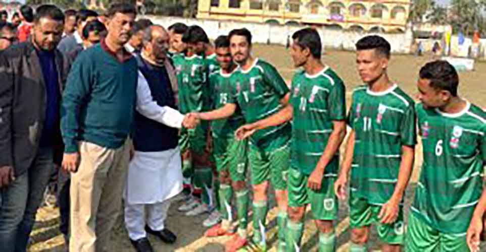 হবিগঞ্জে বঙ্গবন্ধু ফুটবল চ্যাম্পিয়নশীপ উদ্বোধন