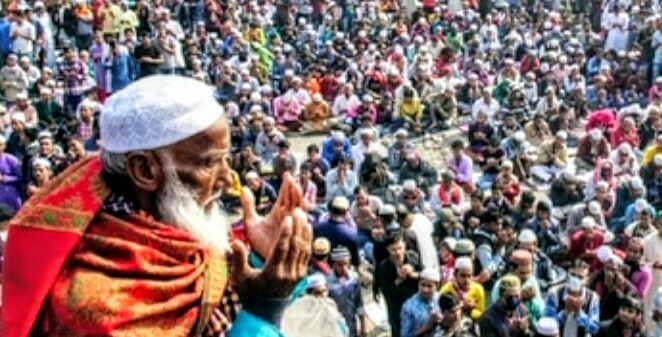 আখেরি মোনাজাতে শেষ হলো ইজতেমার ১ম পর্ব