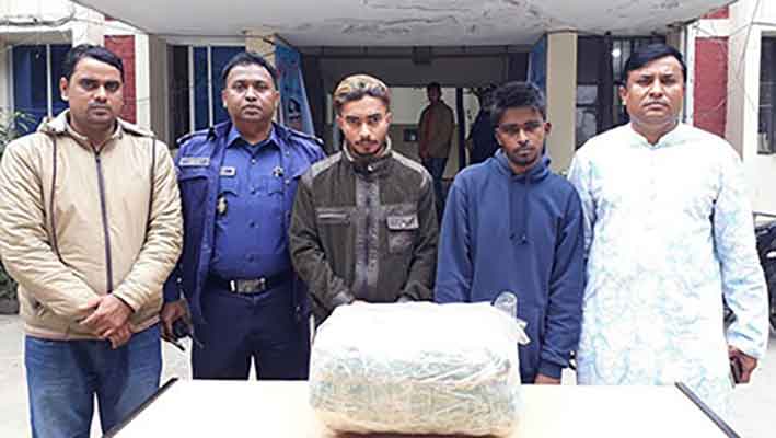 মাধবপুরের ছাত্রলীগ নেতা গাঁজাসহ গ্রেপ্তার