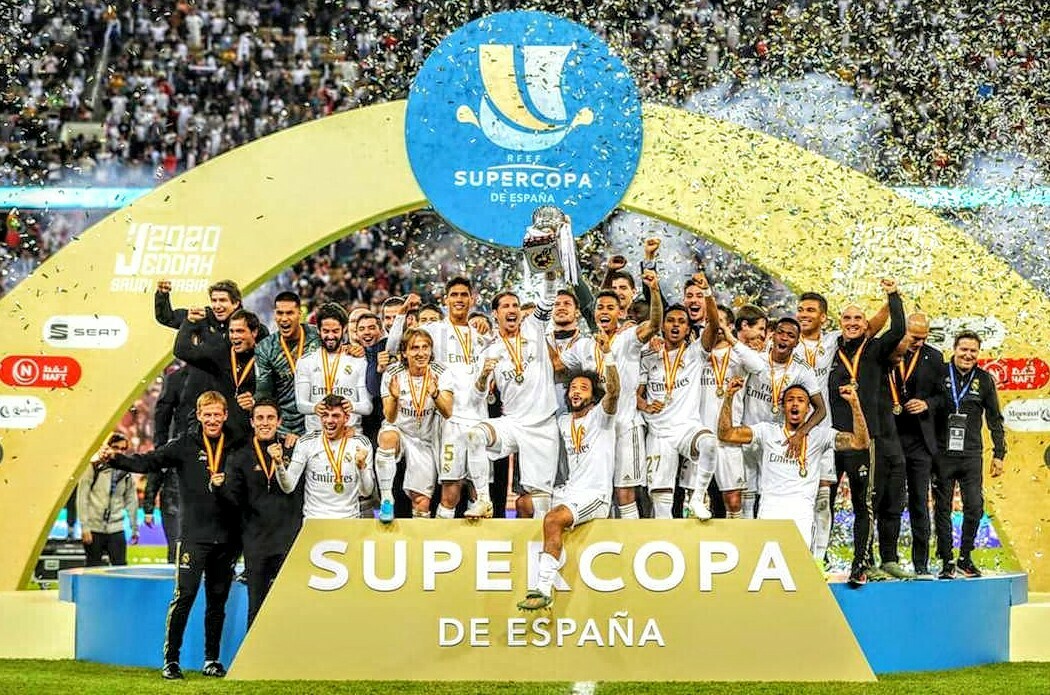 বছরের প্রথম শিরোপা নিলো রিয়াল মাদ্রিদ