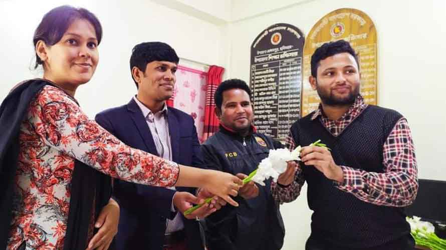 Madhabpur welcome the newly appointed teachers Madhabpur welcome the newly appointed teachers