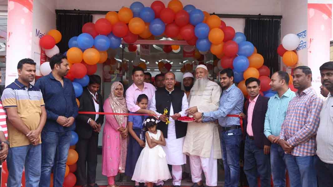 হবিগঞ্জে ‘‘নুসাইবা ট্রেডার্স’’ উদ্ভোধন করলেন এমপি আবু জাহির