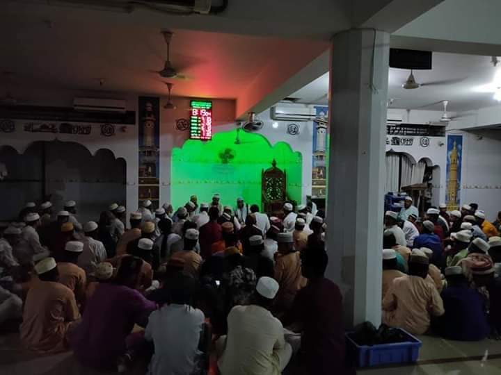 পইলের সাব এর জন্য কোর্ট মসজিদে মিলাদ মাহফিল
