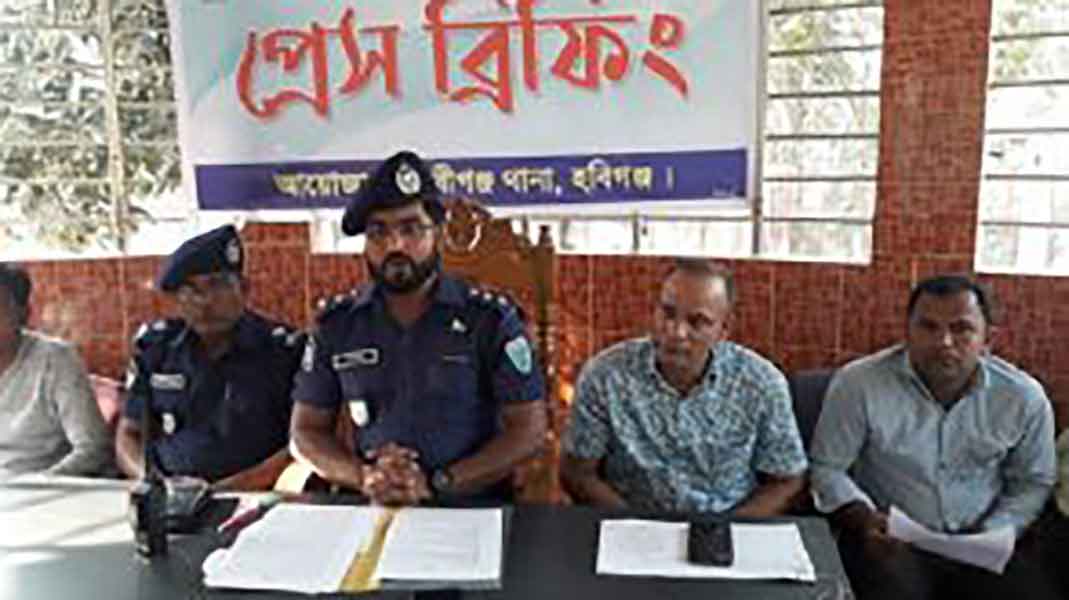 নবীগঞ্জের জায়েদ হত্যা মামলায় তিন আসামি গ্রেপ্তার