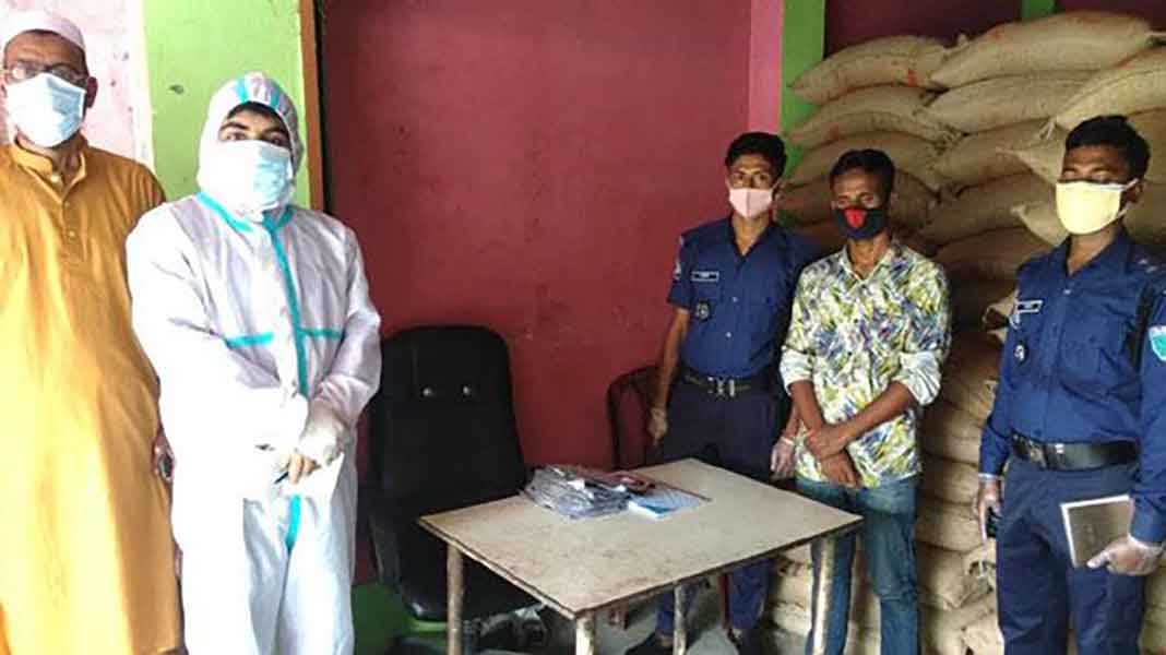 লাখাইয়ে ১০ টাকা কেজির চাল বাজারে বিক্রির অভিযোগে ডিলারকে কারাদণ্ড