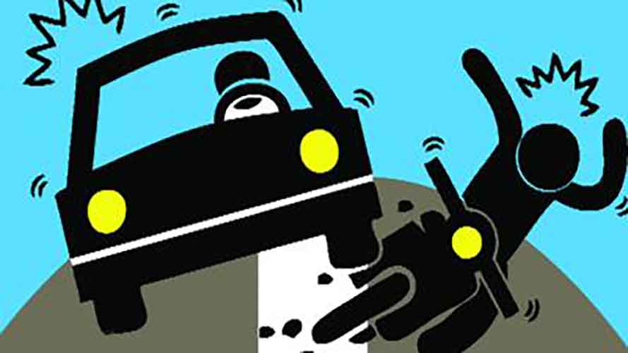 ঈদ উপলক্ষে সাতছড়ি ও চা-বাগানে ঘুরতে এসে সড়ক দুর্ঘটনা