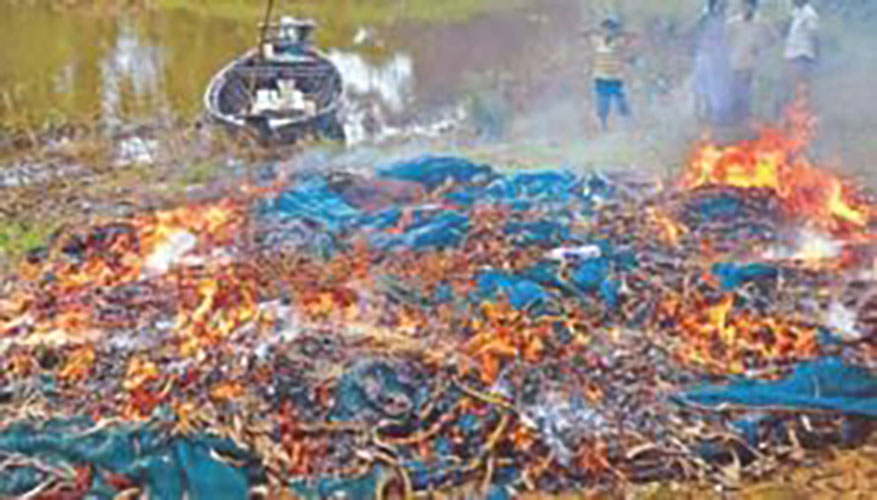 হবিগঞ্জের ৯ টি উপজেলায় ৪০ লাখ টাকার কারেন্ট জাল জব্দ