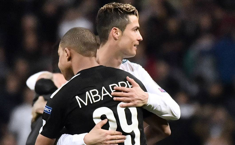 পিএসজিতে এমবাপ্পের সতীর্থ হতে পারেন রোনালদো।