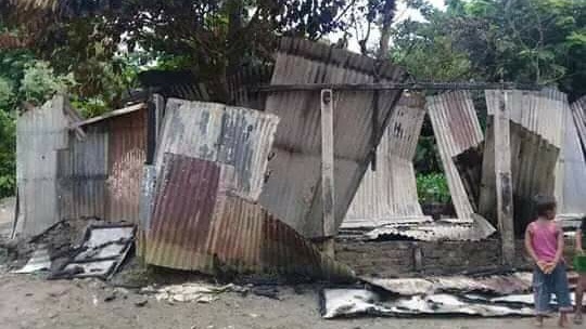 নবীগঞ্জে এক ব্যবসায়ীর তালাবদ্ধ দোকান আগুন দিয়েছে দুর্বৃত্তরা