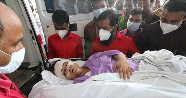 অস্ত্রপাচারের পর জ্ঞান ফিরেছে ইউ. এন. ও ওয়াহিদার