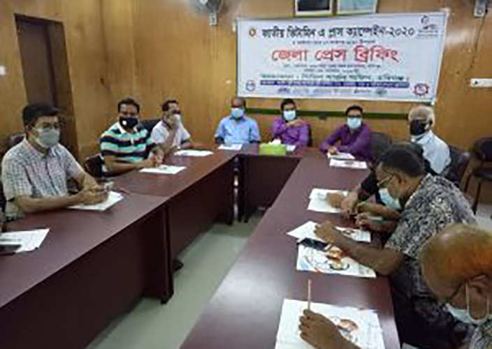 হবিগঞ্জে জাতীয় ভিটামিন এপ্লাস ক্যাম্পেইনের প্রেস ব্রিফিং