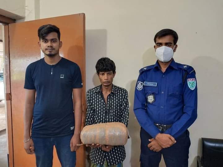 মাধবপুরে মাদক ব্যবসায়ী কে ৬ মাসের কারাদণ্ড