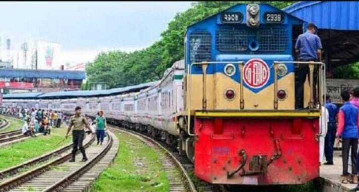 শমশের নগরে পাহাড়িকা এক্সপ্রেস ট্রেনের ইঞ্জিন বিকল ৪ ঘন্টা পরে বিকল্প ইঞ্জিন দিয়ে সচল শমশের নগরে পাহাড়িকা এক্সপ্রেস ট্রেনের ইঞ্জিন বিকল ৪ ঘন্টা পরে বিকল্প ইঞ্জিন দিয়ে সচল