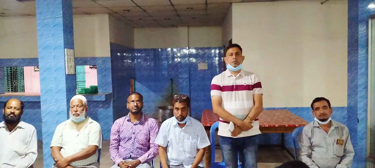 শায়েস্তাগঞ্জের নবাগত ওসির সাথে সাংবাদিকদের মত বিনিময়