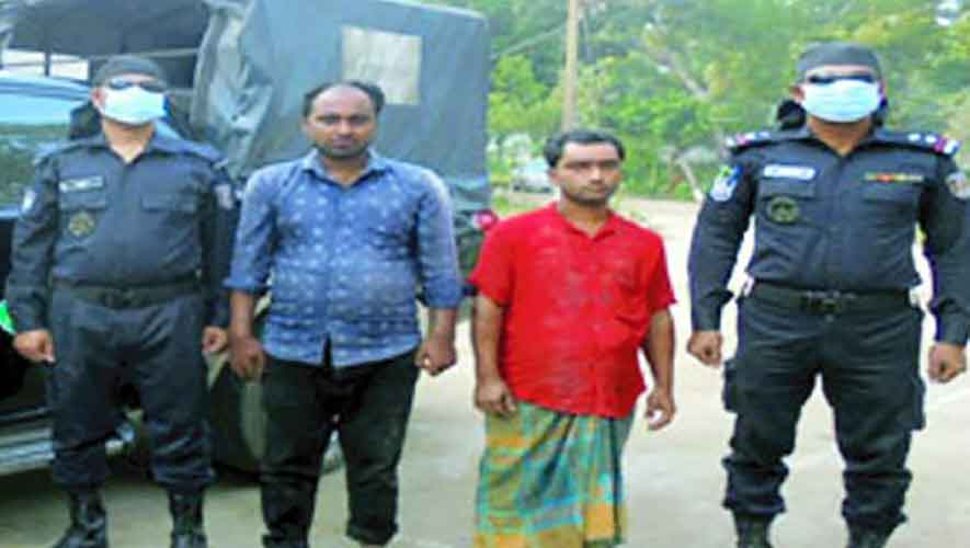 ড্রামের করে গাঁজা পাচার কালে আটক ২