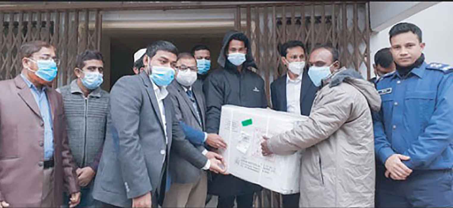 হবিগঞ্জে এসে পৌছেছে করোনা ভাইরাসের টিকা