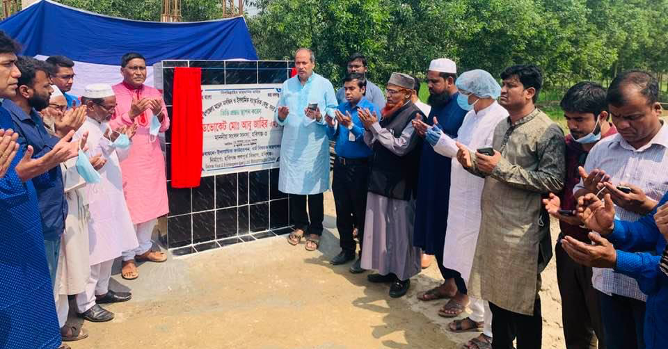 প্রায় ৬৩ কোটি টাকার উন্নয়ন কাজের ভিত্তি প্রস্তর স্থাপন করলেন এমপি আবু জাহির