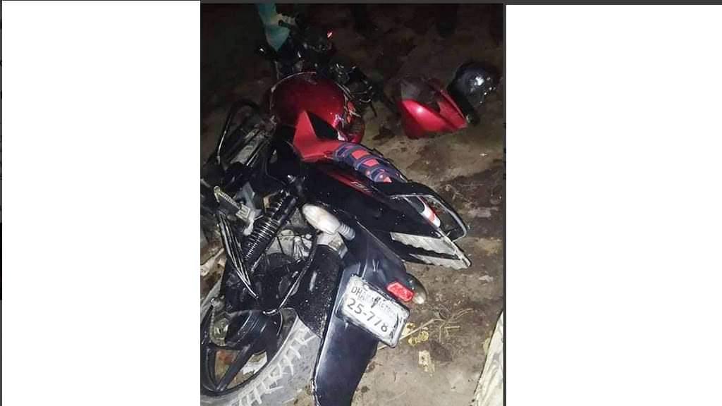 হবিগঞ্জ নবীগঞ্জ সড়কে দূর্ঘটনায় মোটসাইকেল চালক নিহত