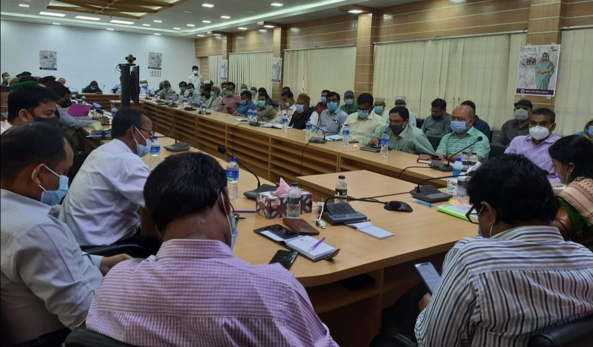 হবিগঞ্জে আইন-শৃঙ্খলা কমিটির মাসিক সভা অনুষ্ঠিত