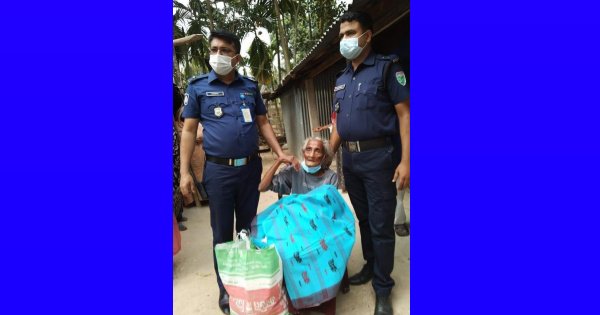 মানবতার উজ্জ্বল দৃষ্টান্ত দেখালেন মাধবপুর থানার ওসি আব্দুর রাজ্জাক