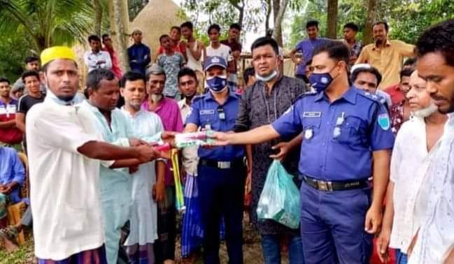 চুরি-ডাকাতি, ইভটিজিং ও মাদক রোধকল্পে লাখাই পুলিশের প্রচারাভিযান