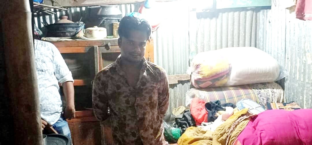 লাখাইয়ে ছেলের বিরুদ্ধে মাদক মামলায় সাক্ষী মা