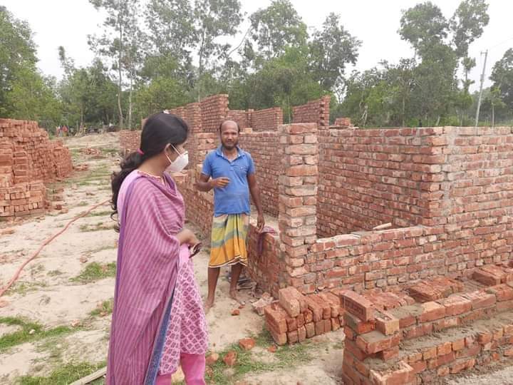 সরকারি কাজ পরিদর্শনের মাঝেই যেন আনন্দ খুঁজে পাই- ইউএনও