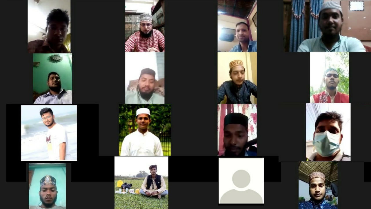 হবিগঞ্জ দারুচ্ছুন্নাৎ কামিল মাদ্রাসা দাখিল ব্যাচ-১৯ ভার্চুয়াল পুনর্মিলনী অনুষ্ঠিত