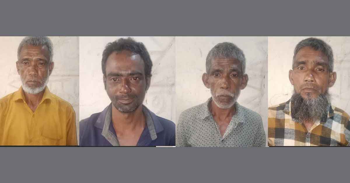 হবিগঞ্জ সদরে পরোয়ানাভুক্ত ৪ আসামি আটক