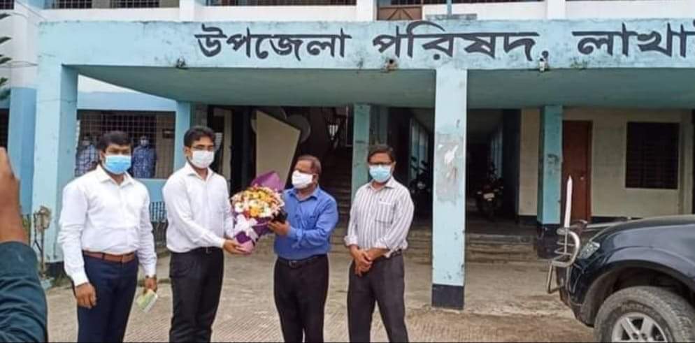লাখাই উপজেলা পরিদর্শনে অতিরিক্ত বিভাগীয় কমিশনার মোঃ ফজলুল কবীর