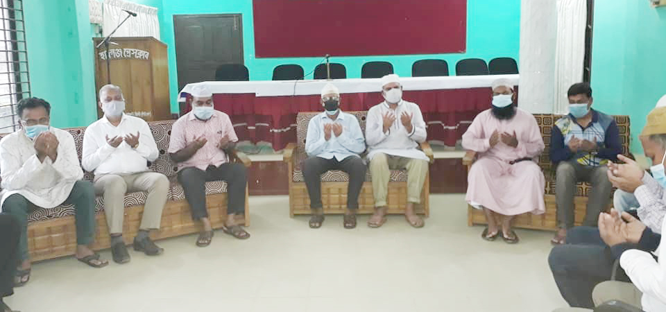 সাংবাদিক শাবান মিয়ার রোগমুক্তি কামনায় মিলাদ ও দোয়া মাহফিল অনুষ্ঠিত