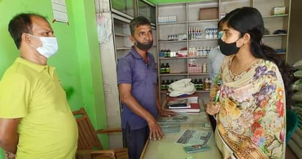 মাধবপুর পশু খাদ্যের দোকান ও ফার্মেসিতে ভ্রাম্যমান আদালতের জরিমানা