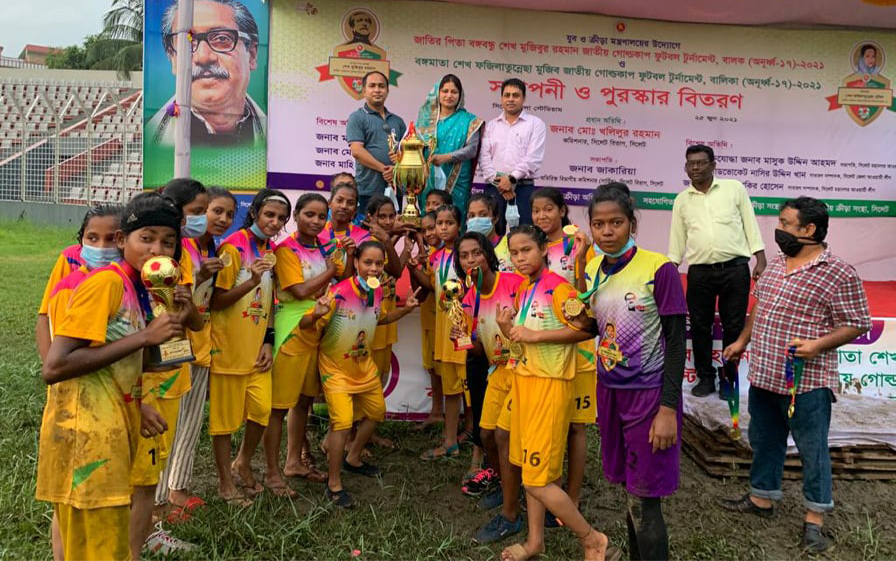 জাতীয় গোল্ডকাপ ফুটবল টুর্নামেন্ট এর বিভাগীয় ফাইনাল ও সমাপনী অনুষ্ঠান সম্পন্ন