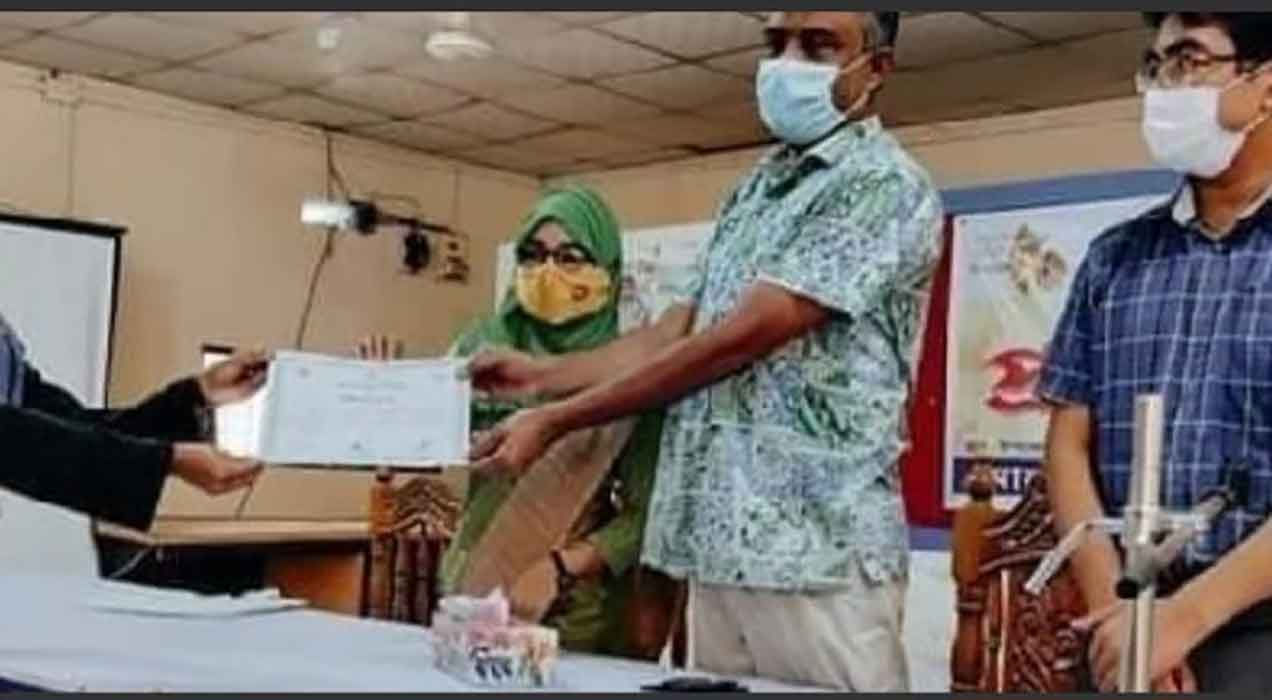 লাখাইয়ে বিউটিফিকেশন কোর্স ও ভ্রাম্যমান প্রশিক্ষণের সমাপনী ও সনদ বিতরণ