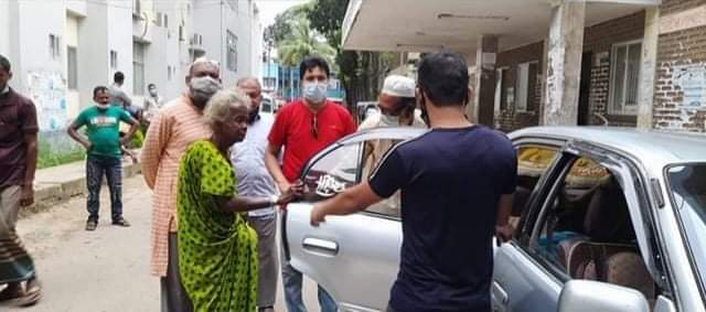 জেলা প্রশাসকের সহায়তায় পরিচয়হীন বৃদ্ধাকে সরকারি আশ্রয়কেন্দ্রে প্রেরণ