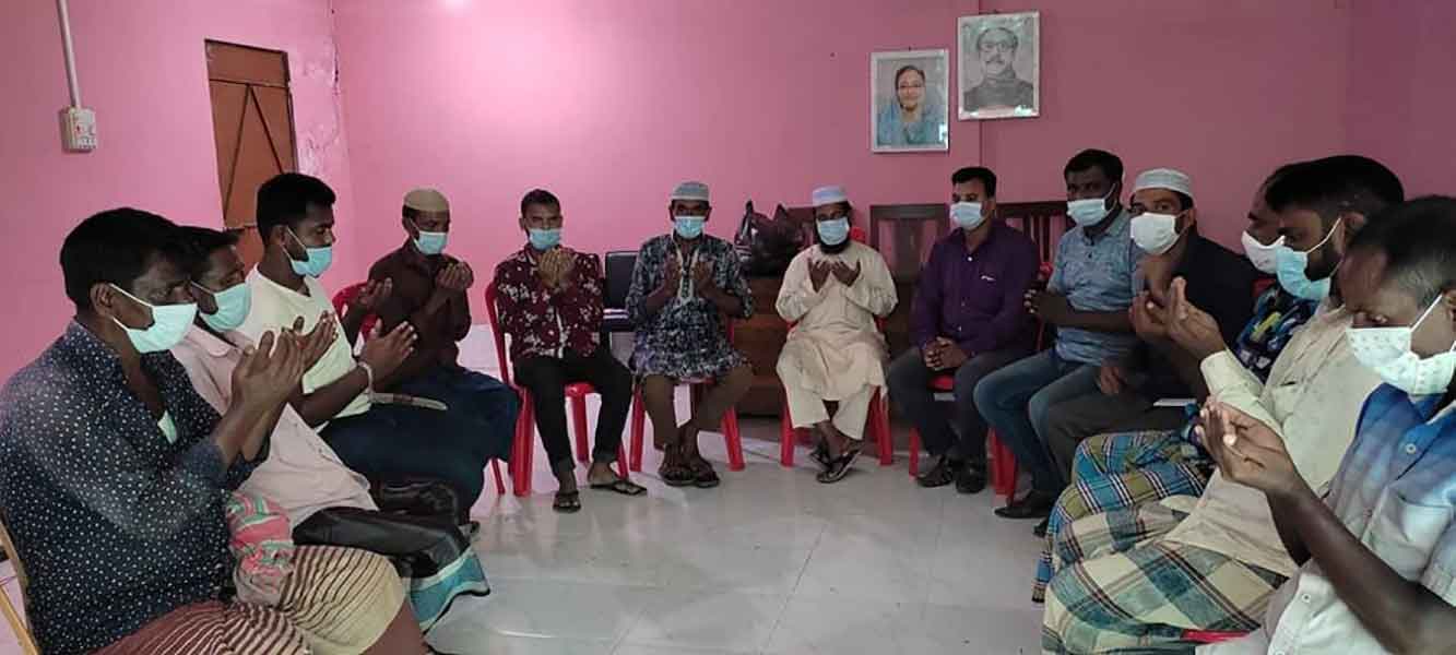 এমপি আবু জাহির ও সহ ধর্মীনির সুস্থতা কামনা