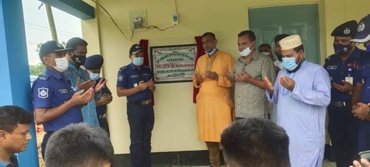বানিয়াচংয়ে পুলিশ তদন্ত কেন্দ্রের নতুন ভবন উদ্বোধন করলেন পুলিশ সুপার
