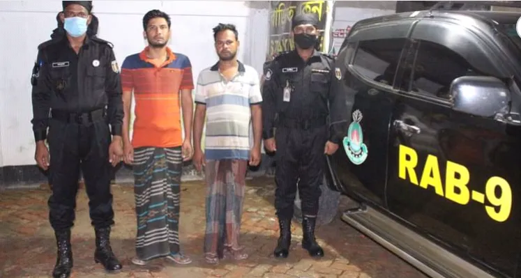 লাখাইয়ে ইয়াবাসহ দুই মাদক ব্যবসায়ী আটক