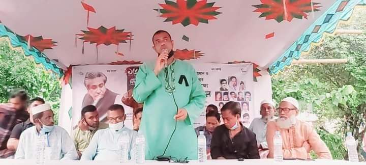 বঙ্গবন্ধুর শাহাদাত বার্ষিকী উপলক্ষে বানিয়াচংয়ে যুবলীগের শোকসভা ও মিলাদ মাহফিল