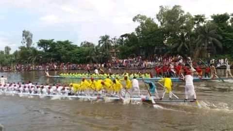 বানিয়াচংয়ে নৌকাবাইচ অনুষ্ঠিত