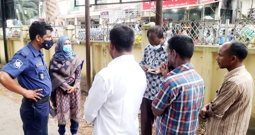 হবিগঞ্জে প্রকাশ্যে ধুমপান ও মাস্ক ব্যবহার না করার অপরাধে জরিমানা