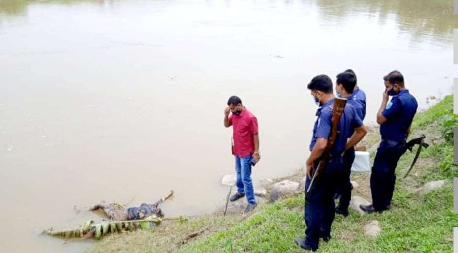 হবিগঞ্জ খোয়াই নদী থেকে অজ্ঞাত নারীর লাশ উদ্ধার