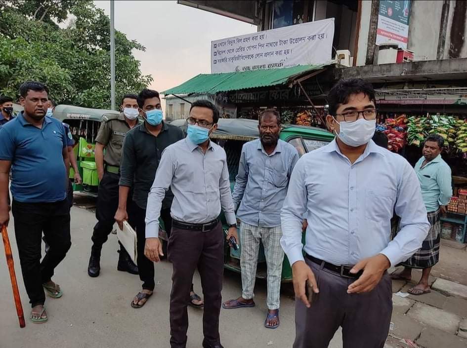 লাখাইয়ে মোবাইল কোর্টের জরিমানা